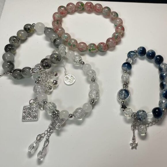 Multicolor Bead Bracelet, Novel Derivative Bracelet - Picture 13 of 13